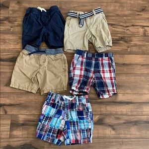 Lot of 5 little boys size 4 shorts.